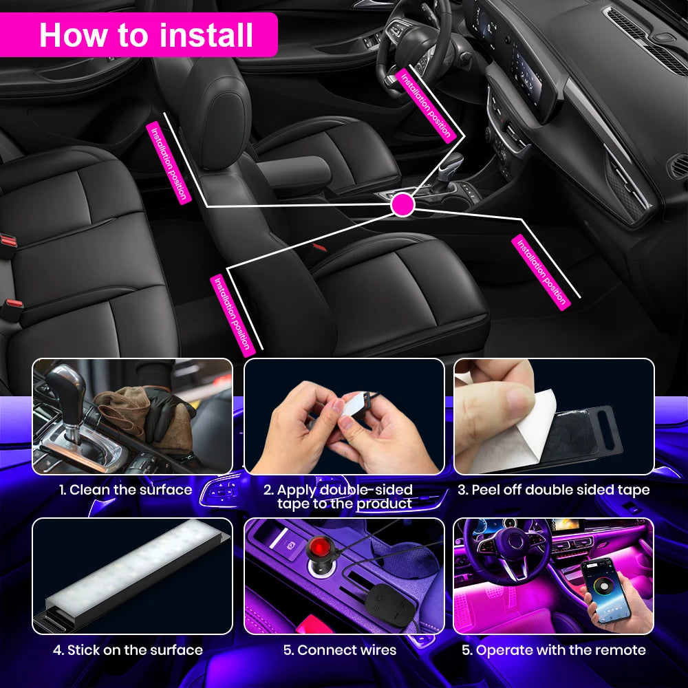 Car Atmosphere Light