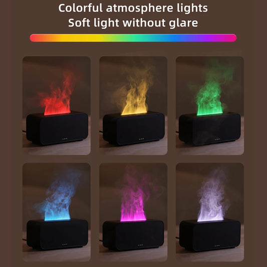 Diffuser Simulation Colorful Flame