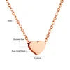 Simple Heart Pendant Necklace