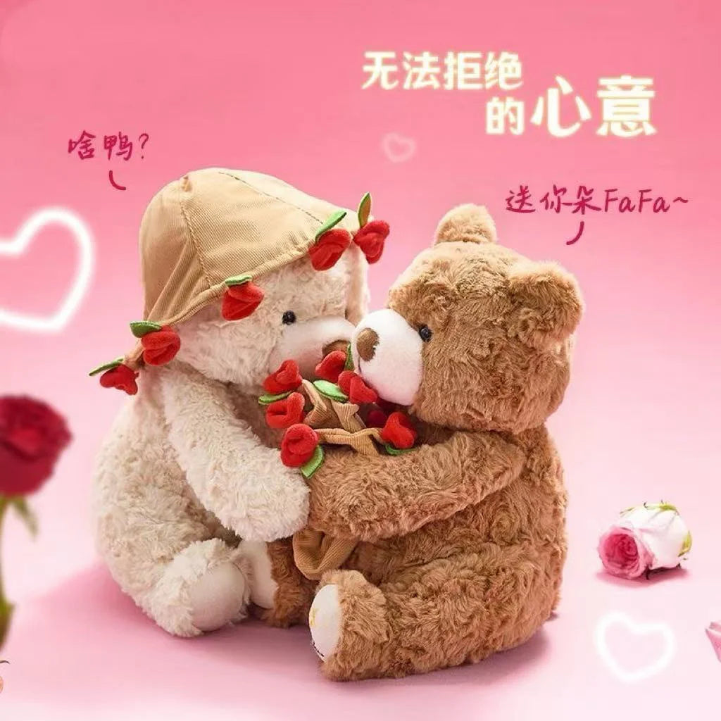 Teddy Bear with Roses