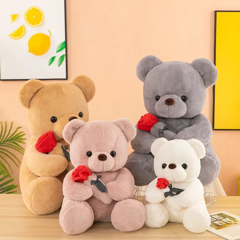 Roses teddy bear