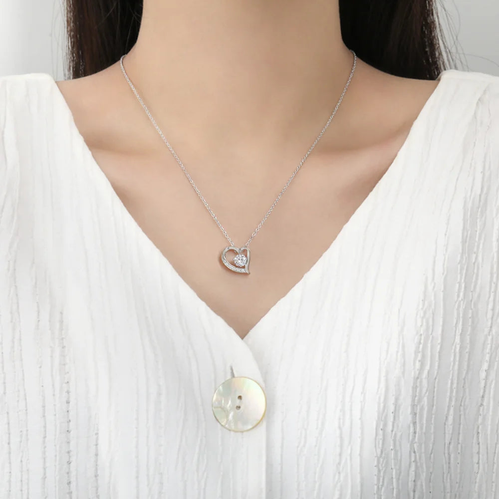 Heart Pendant Clavicle