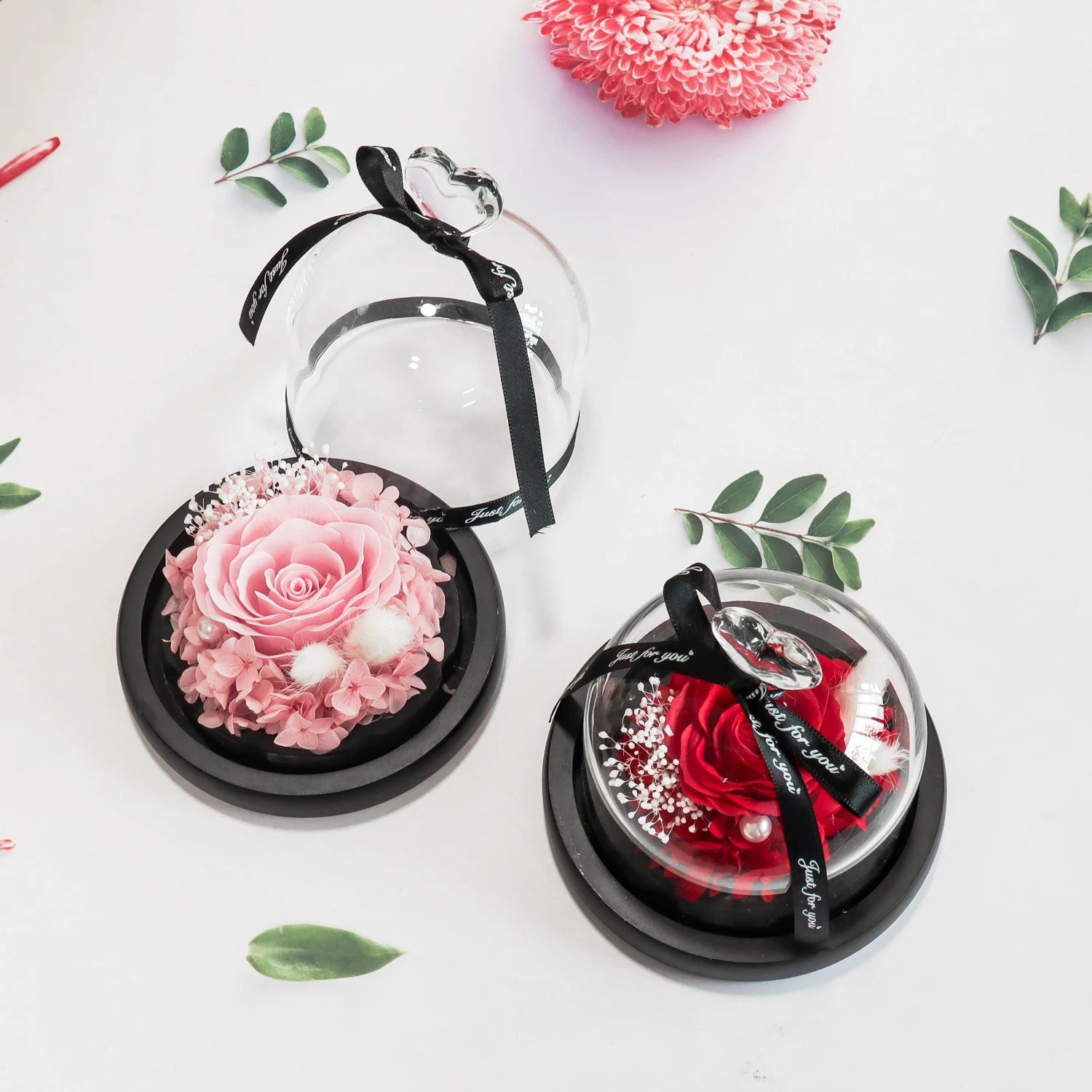 Exclusive Eternal Rose in Glass