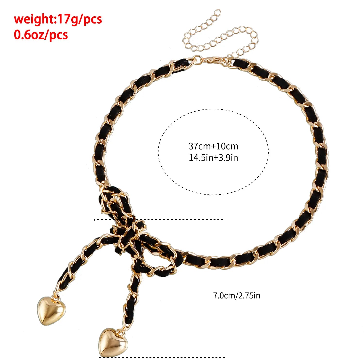 Heart Choker Necklace