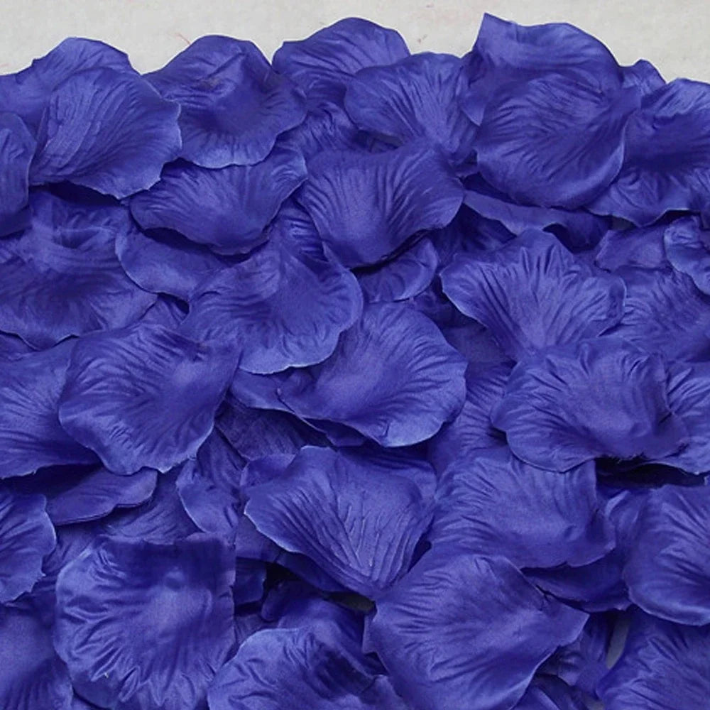 100-10000Pcs Top Colorful Artificial Fake Rose Petals