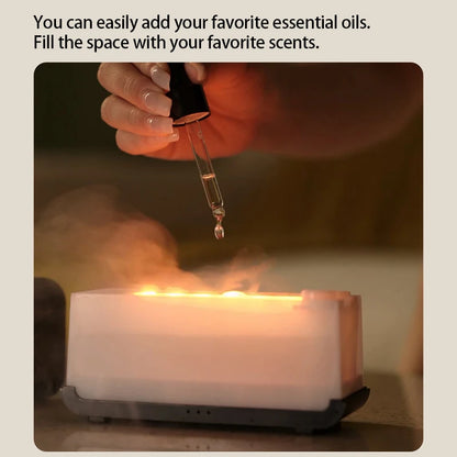 Diffuser Simulation Colorful Flame