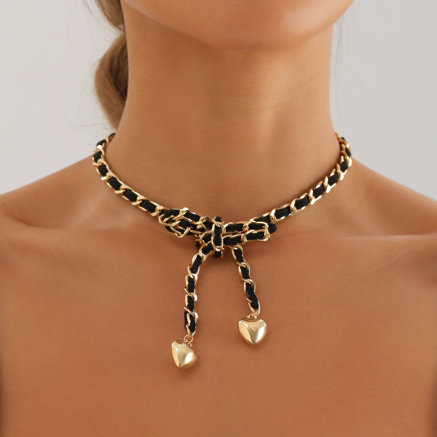 Heart Choker Necklace