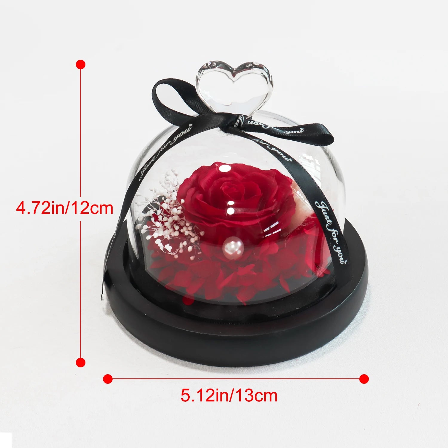 Exclusive Eternal Rose in Glass