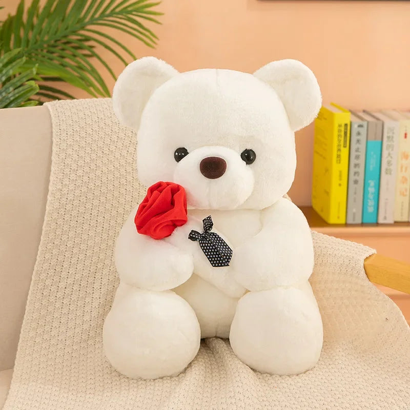 Roses teddy bear