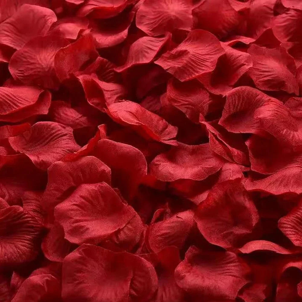 100-10000Pcs Top Colorful Artificial Fake Rose Petals