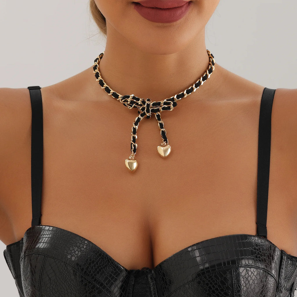 Heart Choker Necklace
