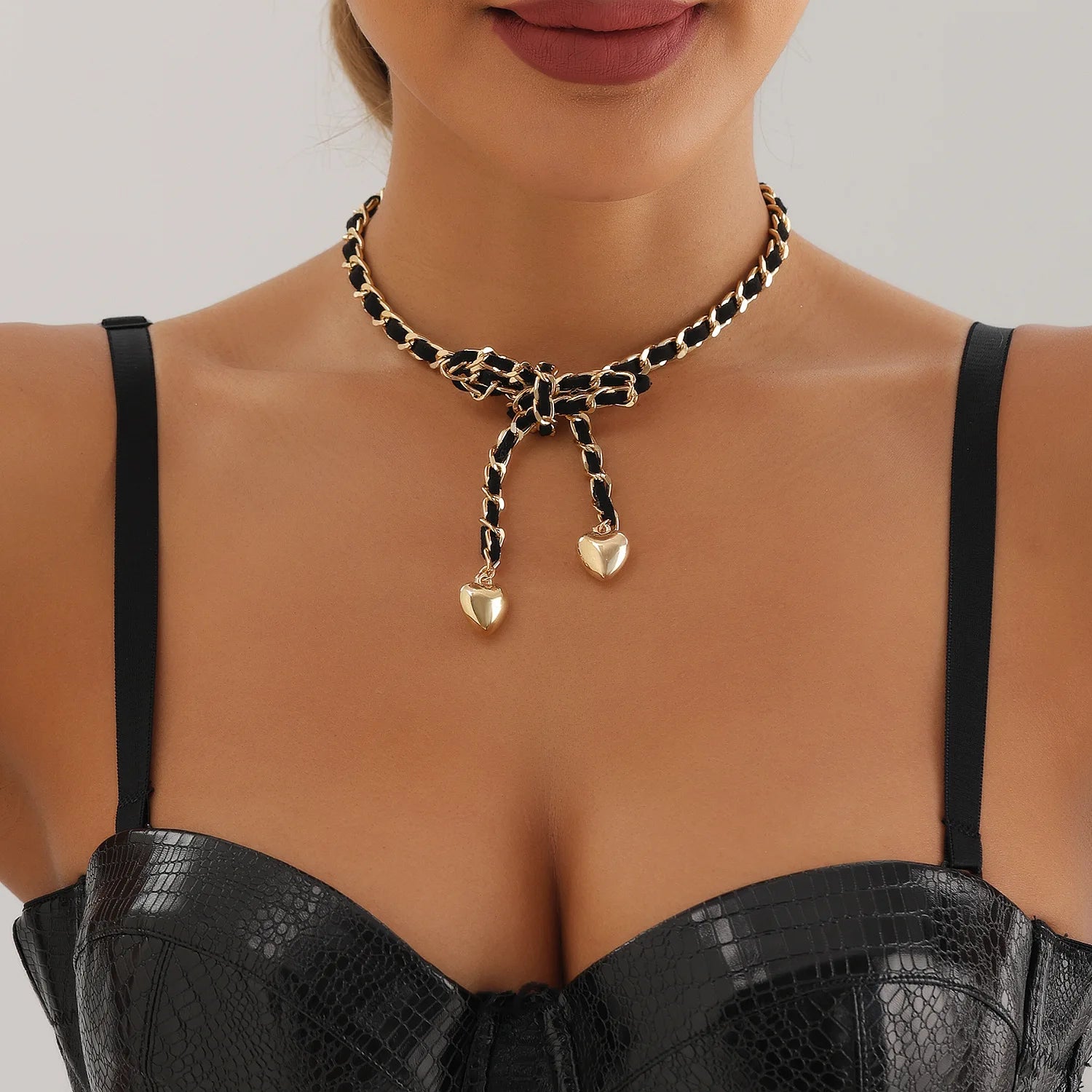 Heart Choker Necklace