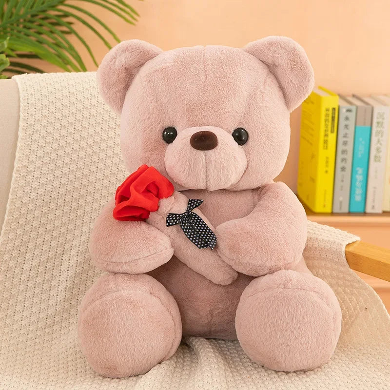 Roses teddy bear