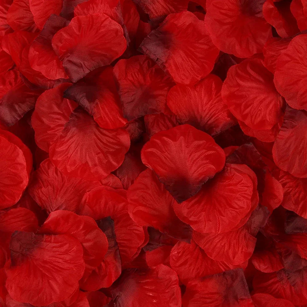 100-10000Pcs Top Colorful Artificial Fake Rose Petals