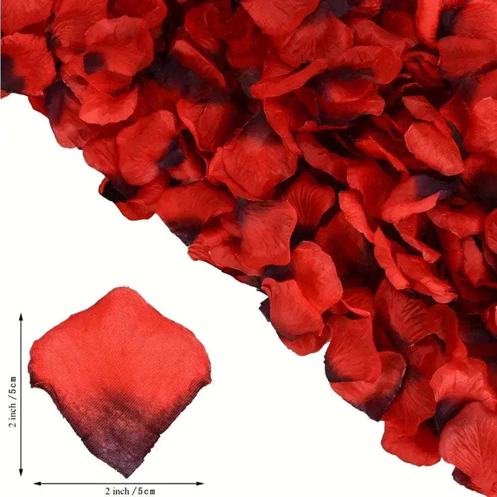 100-10000Pcs Top Colorful Artificial Fake Rose Petals