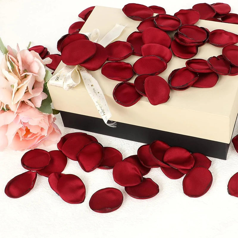 50/100/200Pcs 3.5cm Artificial Flowers fabric Rose Petals