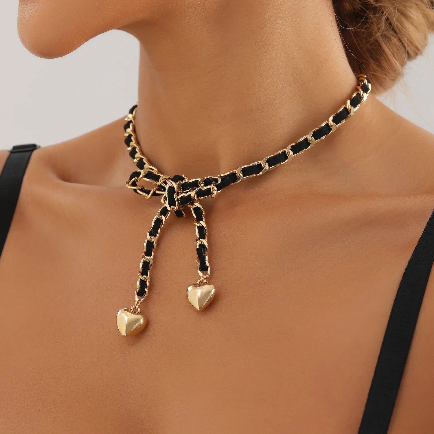 Heart Choker Necklace