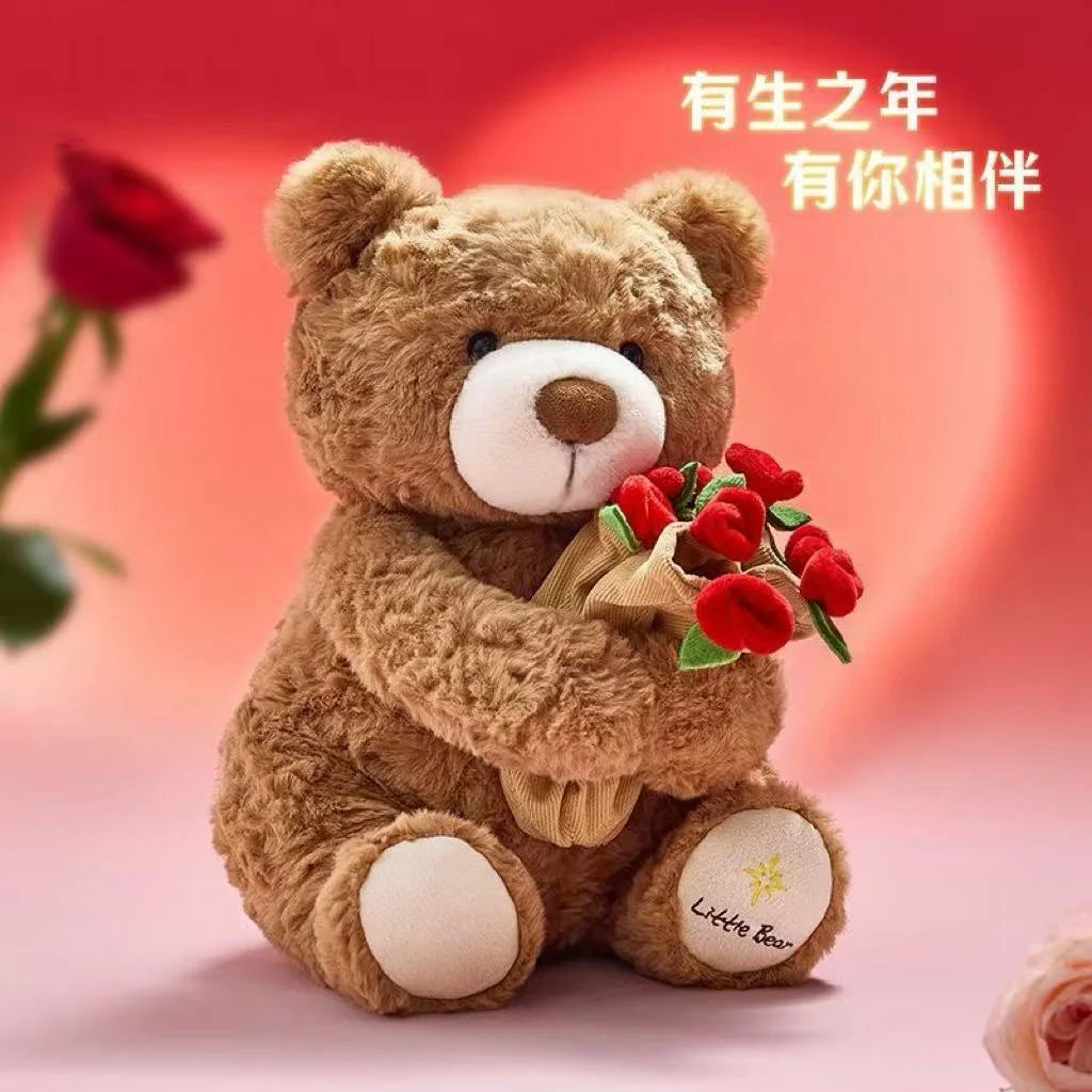 Teddy Bear with Roses