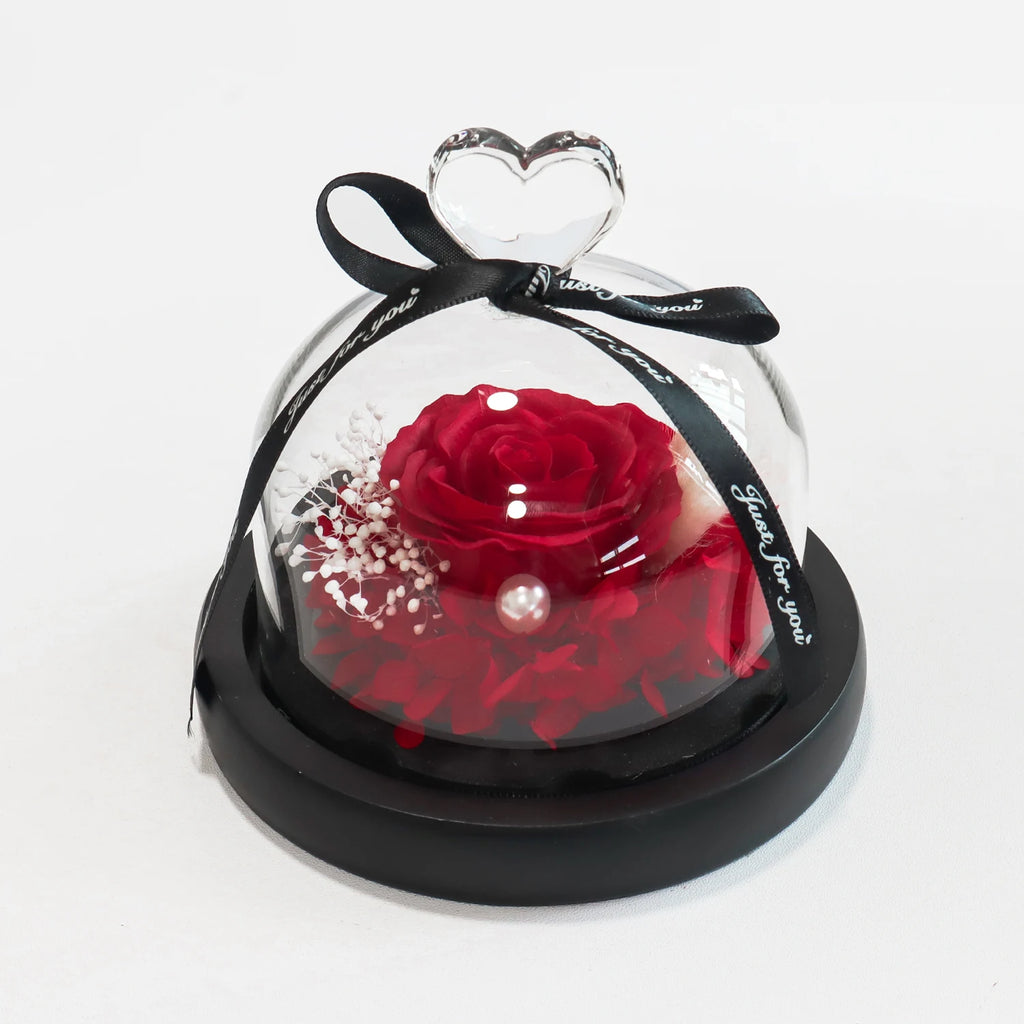 Exclusive Eternal Rose in Glass